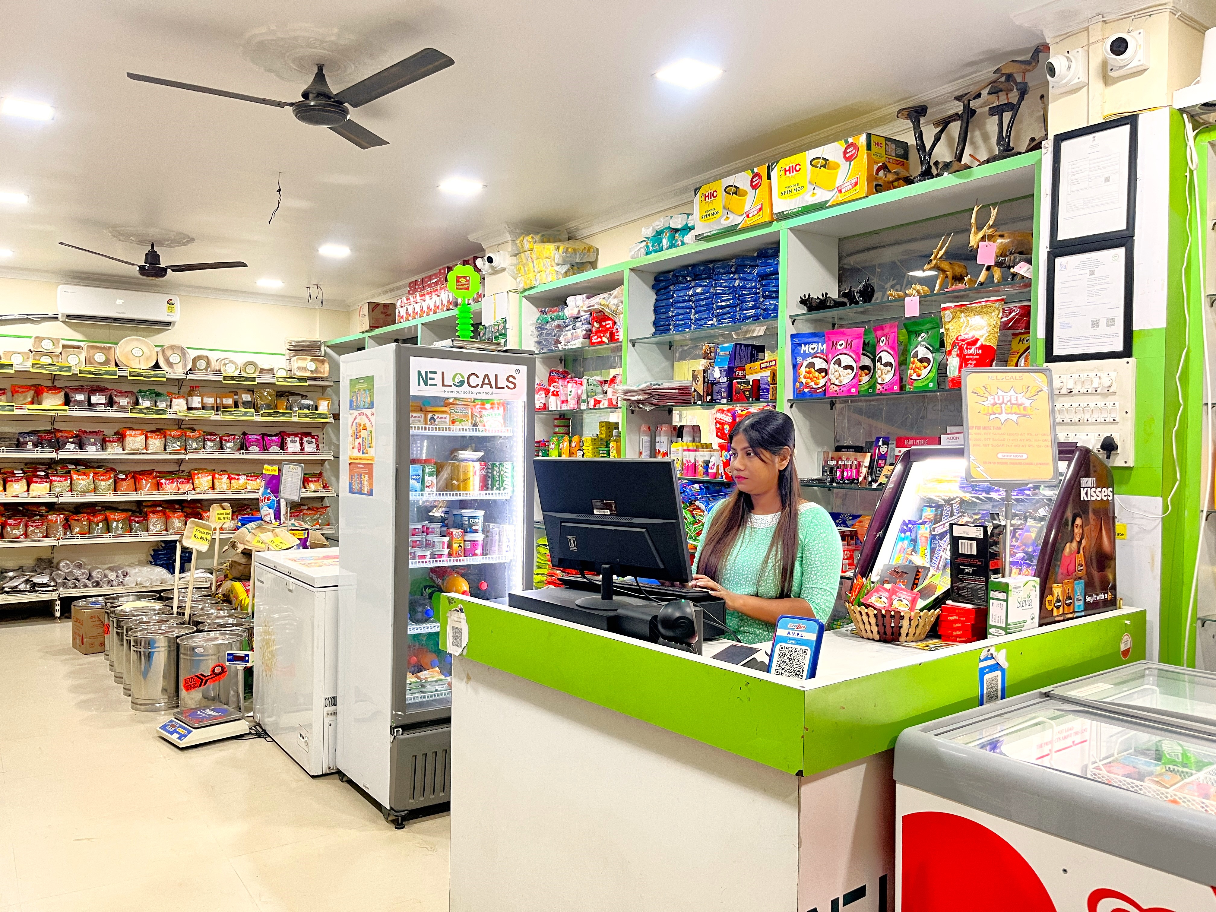 Checkout counter at NE LOCALS